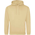 Desert Sand - Front - Awdis Unisex Adult College Hoodie