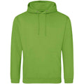 Kelly Green - Front - Awdis Unisex Adult College Hoodie