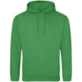 Lime Green - Front - Awdis Unisex Adult College Hoodie