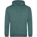 Moss Green - Front - Awdis Unisex Adult College Hoodie