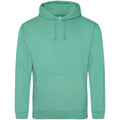 Spring Green - Front - Awdis Unisex Adult College Hoodie