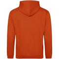 Sunset Orange - Back - Awdis Unisex Adult College Hoodie