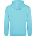 Turquoise Surf - Front - Awdis Unisex Adult College Hoodie