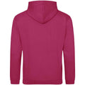 Hot Pink - Front - Awdis Unisex Adult College Hoodie