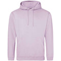 Lilac - Front - Awdis Unisex Adult College Hoodie