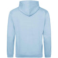 Ice Blue - Back - Awdis Unisex Adult College Hoodie