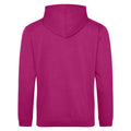 Festival Fuchsia - Back - Awdis Unisex Adult College Hoodie