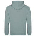 Dusty Green - Front - Awdis Unisex Adult College Hoodie