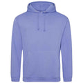 True Violet - Front - Awdis Unisex Adult College Hoodie