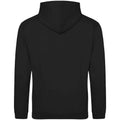 Jet Black - Front - Awdis Unisex Adult College Hoodie