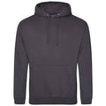 Shark Grey - Front - Awdis Unisex Adult College Hoodie