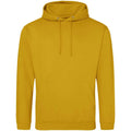 Mustard - Front - Awdis Unisex Adult College Hoodie