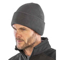 Charcoal Grey - Back - Result Genuine Recycled Unisex Adult Thinsulate Beanie