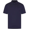 Oxford Navy - Back - Henbury Mens Pique Polo Shirt