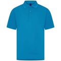 Sapphire Blue - Back - Henbury Mens Pique Polo Shirt