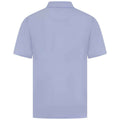 Light Blue - Front - Henbury Mens Pique Polo Shirt