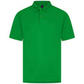 Kelly Green - Front - Henbury Mens Pique Polo Shirt