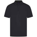 Navy - Front - Henbury Mens Pique Polo Shirt