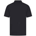 Navy - Back - Henbury Mens Pique Polo Shirt