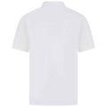 White - Front - Henbury Mens Pique Polo Shirt