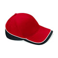 Classic Red-Black-White - Back - Beechfield Teamwear Competition Cap