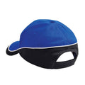 Bright Royal Blue-Black-White - Back - Beechfield Teamwear Competition Cap