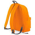 Orange-Graphite - Back - Bagbase Original Fashion Backpack