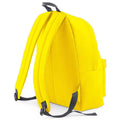 Yellow-Graphite - Back - Bagbase Original Fashion Backpack