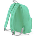 Mint-Light Grey - Back - Bagbase Original Fashion Backpack