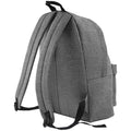 Grey Marl - Back - Bagbase Original Fashion Backpack