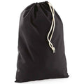 Black - Front - Westford Mill Drawstring Bag