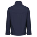 Navy - Back - Regatta Mens Uproar Soft Shell Jacket