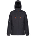 Grey-Black - Front - Regatta Mens X-Pro Marauder III Insulated Jacket