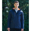 Navy-Magma Orange - Back - Regatta Mens Thermogen Powercell 5000 Jacket