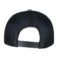 Charcoal Grey-Navy - Back - Flexfit Unisex Adult Two Tone Trucker Cap