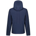 Navy-Navy - Back - Regatta Mens Venturer Hooded Soft Shell Jacket