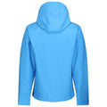 French Blue-Navy - Side - Regatta Mens Venturer Hooded Soft Shell Jacket