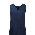 Navy - Back - Premier Unisex Adult Waterproof Tunic