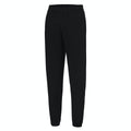 Deep Black - Front - Awdis Mens College Cuffed Ankle Jogging Bottoms