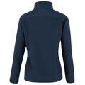 Navy - Back - Result Genuine Recycled Womens-Ladies Printable Soft Shell Jacket