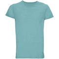 Pool Blue - Front - SOLS Mens Crusader Organic T-Shirt