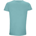 Pool Blue - Back - SOLS Mens Crusader Organic T-Shirt