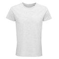 Ash - Front - SOLS Mens Crusader Organic T-Shirt