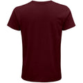 Burgundy - Pack Shot - SOLS Mens Crusader Organic T-Shirt