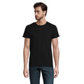 Deep Black - Back - SOLS Mens Crusader Organic T-Shirt