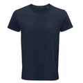 French Navy - Front - SOLS Mens Crusader Organic T-Shirt