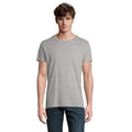 Grey Marl - Back - SOLS Mens Crusader Organic T-Shirt