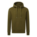 Khaki - Front - Anthem Mens Organic Hoodie