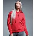 Red - Back - Anthem Womens-Ladies Organic Hoodie