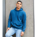 Ink Blue - Back - Awdis Mens Organic Hoodie